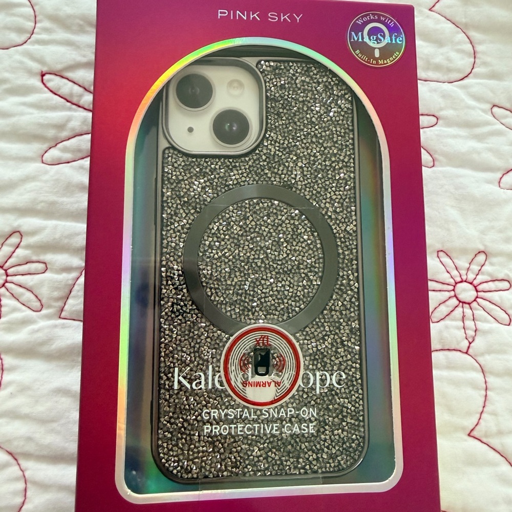 Pink Sky Kaleidoscope Crystal Case for iPhone